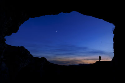 Anochecer en Portupekoleze. Atardecer en el Parque Natural de Urbasa-Andia, Navarra